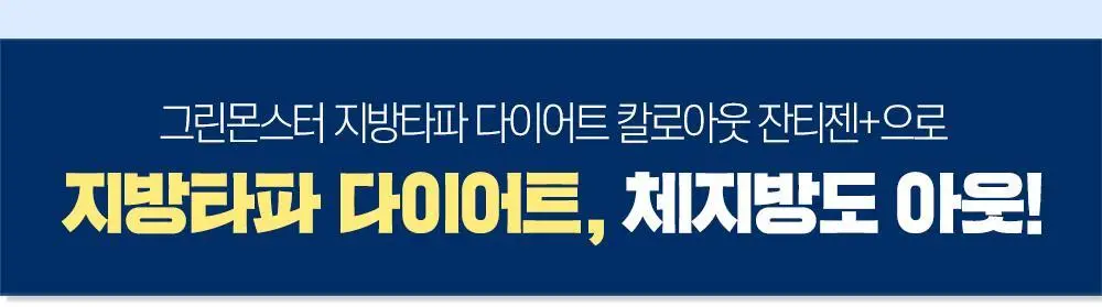 [하루 한알 다이어트] 그린몬스터 지방타파 칼로아웃 잔티젠+ 14캡슐 (2주분) 상세페이지 18